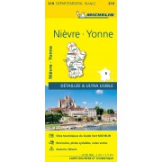 319 Nièvre, Yonne Michelin